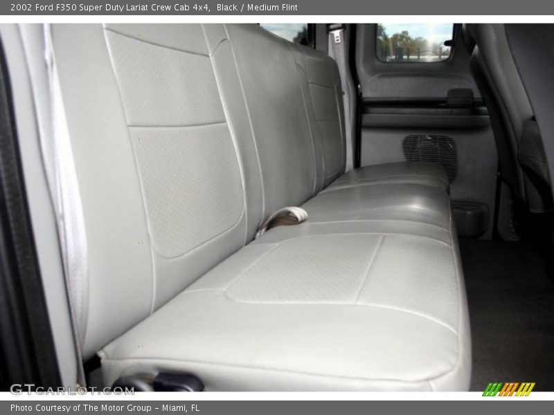 Black / Medium Flint 2002 Ford F350 Super Duty Lariat Crew Cab 4x4