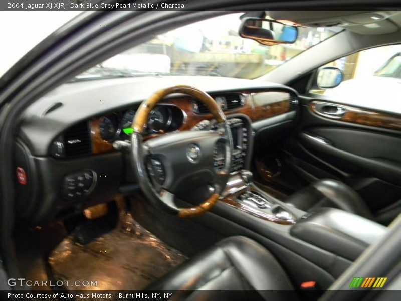 Dark Blue Grey Pearl Metallic / Charcoal 2004 Jaguar XJ XJR