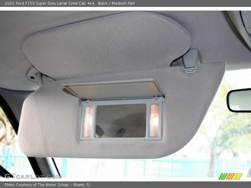 Black / Medium Flint 2002 Ford F350 Super Duty Lariat Crew Cab 4x4