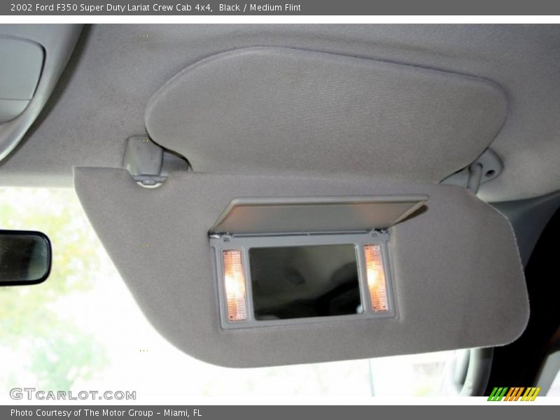 Black / Medium Flint 2002 Ford F350 Super Duty Lariat Crew Cab 4x4