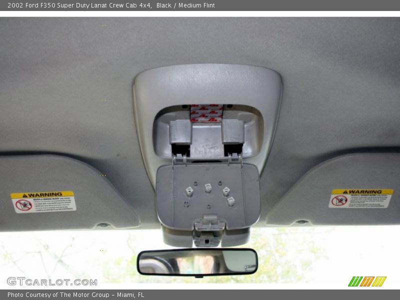 Black / Medium Flint 2002 Ford F350 Super Duty Lariat Crew Cab 4x4