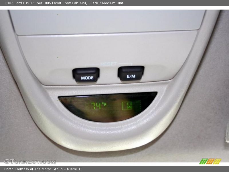 Black / Medium Flint 2002 Ford F350 Super Duty Lariat Crew Cab 4x4