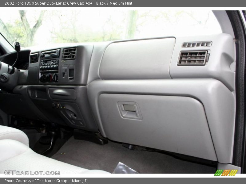 Black / Medium Flint 2002 Ford F350 Super Duty Lariat Crew Cab 4x4