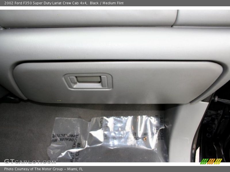 Black / Medium Flint 2002 Ford F350 Super Duty Lariat Crew Cab 4x4