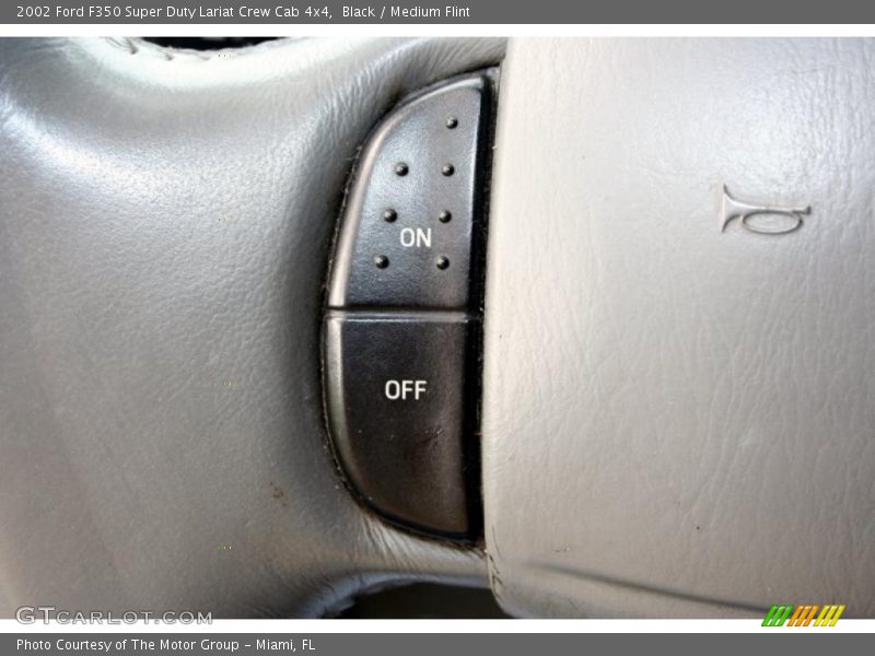 Black / Medium Flint 2002 Ford F350 Super Duty Lariat Crew Cab 4x4
