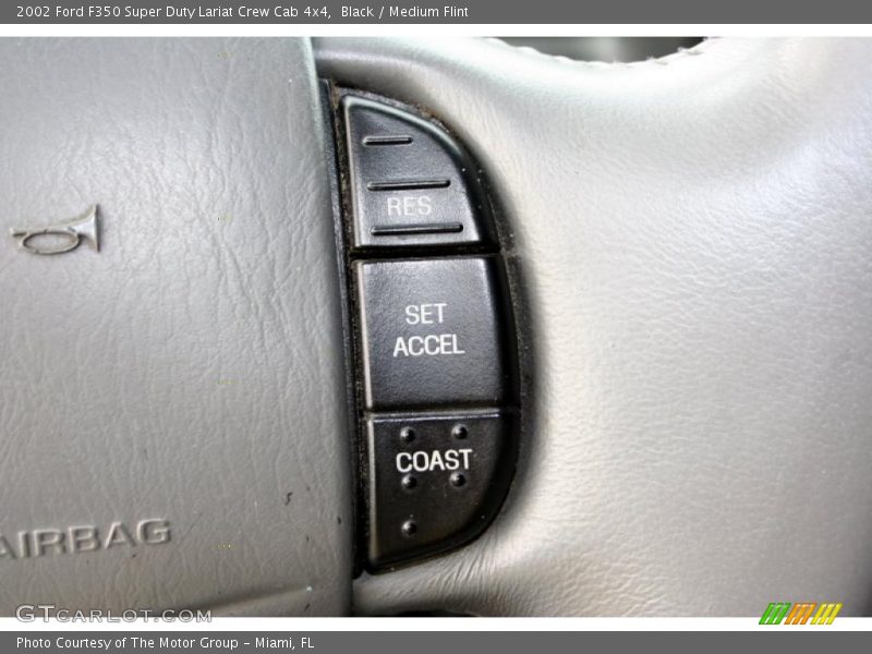 Black / Medium Flint 2002 Ford F350 Super Duty Lariat Crew Cab 4x4