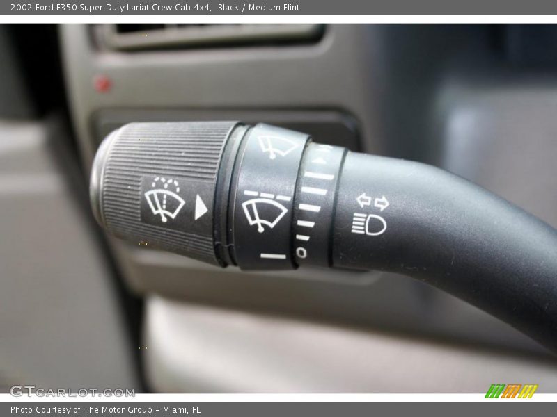 Black / Medium Flint 2002 Ford F350 Super Duty Lariat Crew Cab 4x4