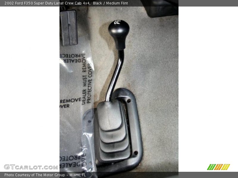 Black / Medium Flint 2002 Ford F350 Super Duty Lariat Crew Cab 4x4