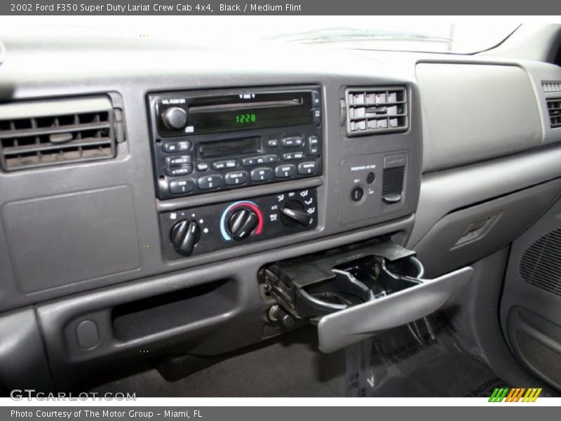 Black / Medium Flint 2002 Ford F350 Super Duty Lariat Crew Cab 4x4
