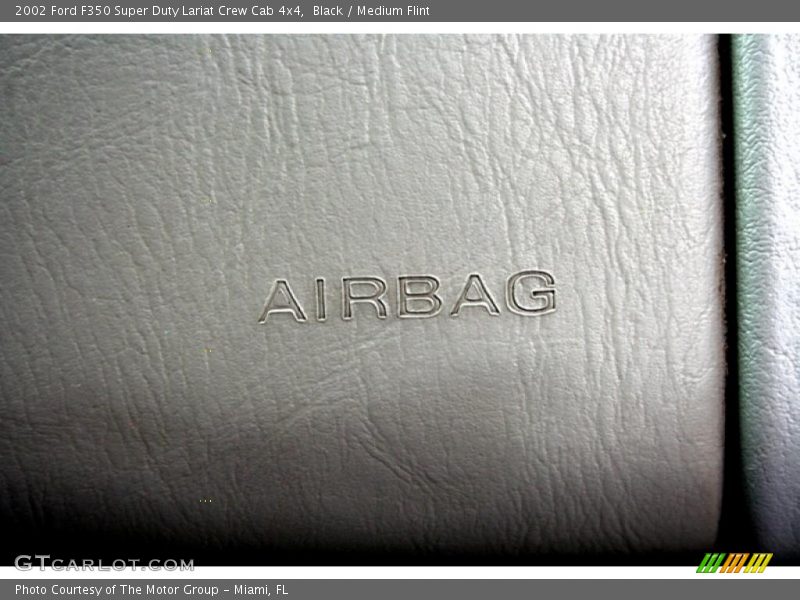 Black / Medium Flint 2002 Ford F350 Super Duty Lariat Crew Cab 4x4