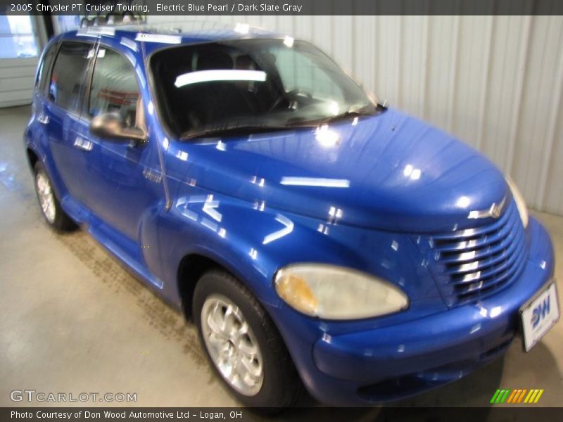 Electric Blue Pearl / Dark Slate Gray 2005 Chrysler PT Cruiser Touring