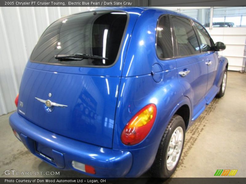 Electric Blue Pearl / Dark Slate Gray 2005 Chrysler PT Cruiser Touring