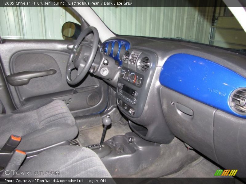 Electric Blue Pearl / Dark Slate Gray 2005 Chrysler PT Cruiser Touring