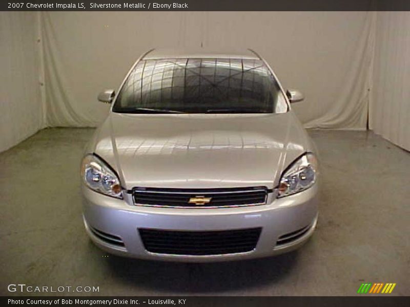 Silverstone Metallic / Ebony Black 2007 Chevrolet Impala LS