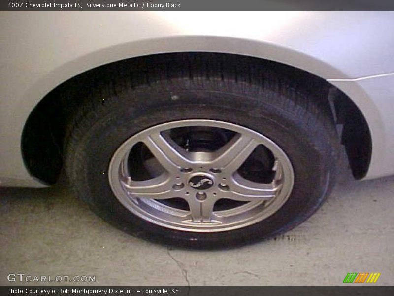 Silverstone Metallic / Ebony Black 2007 Chevrolet Impala LS