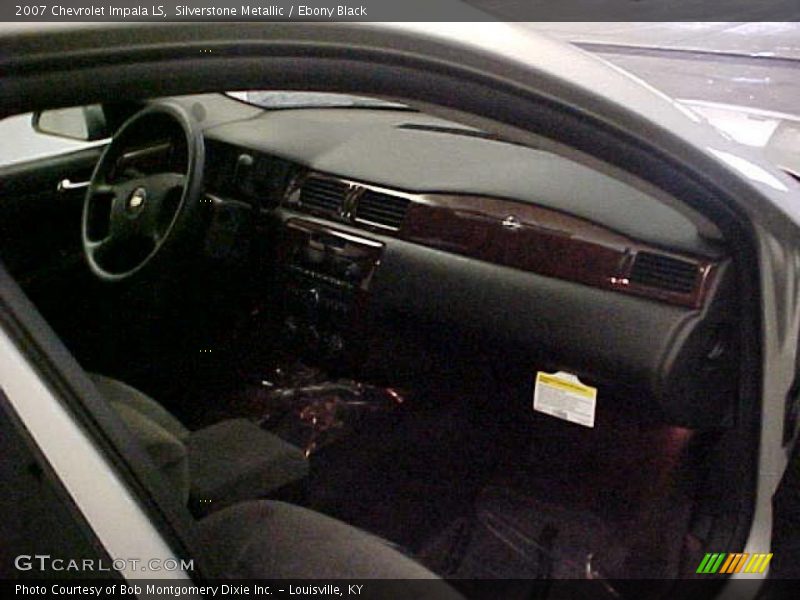 Silverstone Metallic / Ebony Black 2007 Chevrolet Impala LS