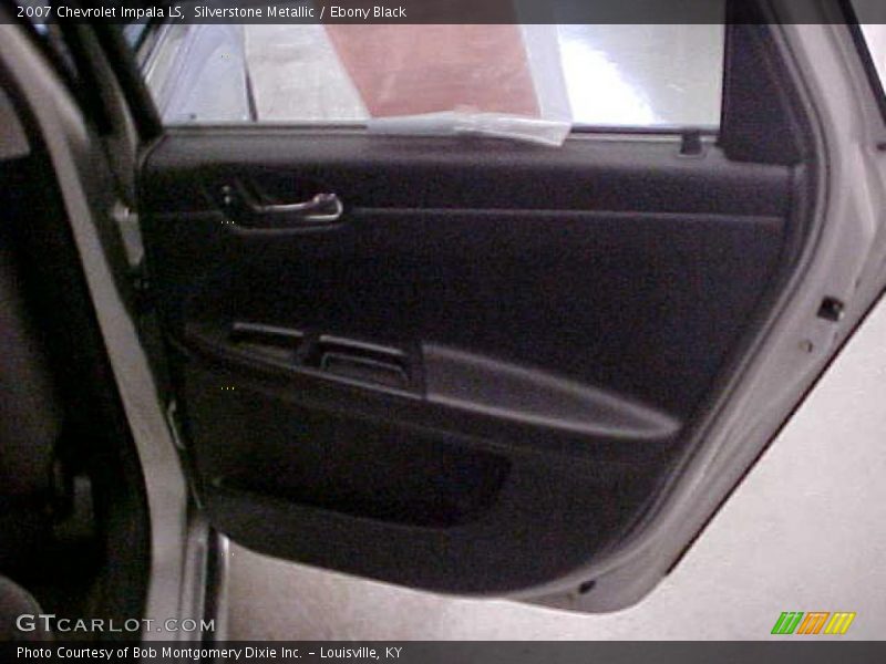 Silverstone Metallic / Ebony Black 2007 Chevrolet Impala LS