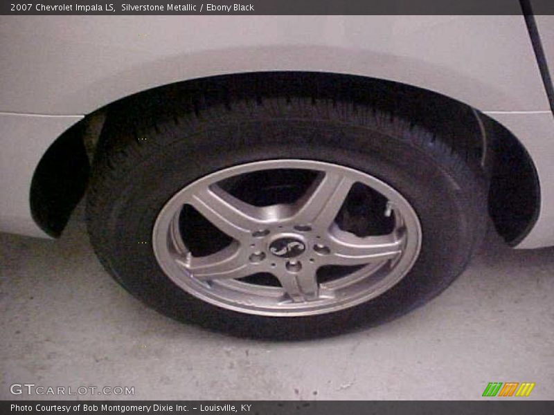 Silverstone Metallic / Ebony Black 2007 Chevrolet Impala LS