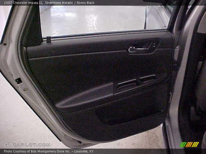 Silverstone Metallic / Ebony Black 2007 Chevrolet Impala LS