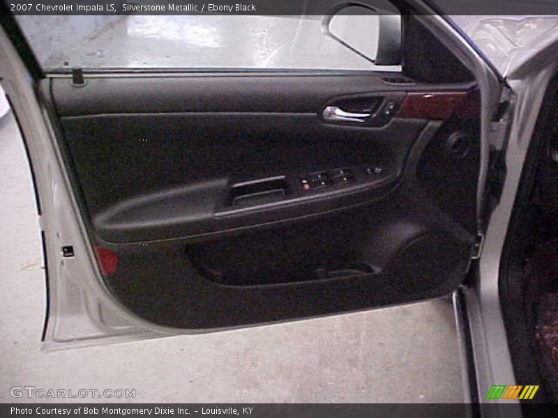 Silverstone Metallic / Ebony Black 2007 Chevrolet Impala LS