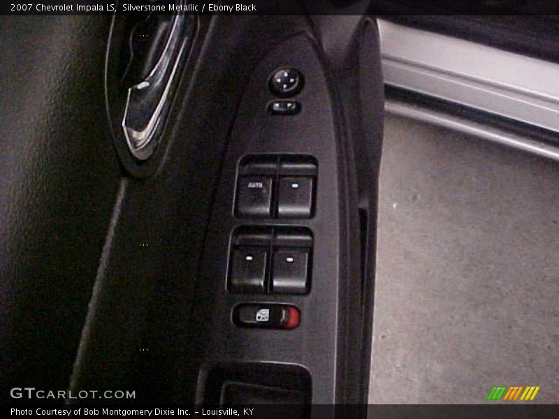 Silverstone Metallic / Ebony Black 2007 Chevrolet Impala LS