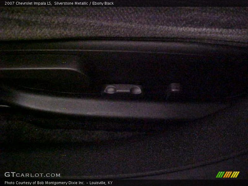 Silverstone Metallic / Ebony Black 2007 Chevrolet Impala LS