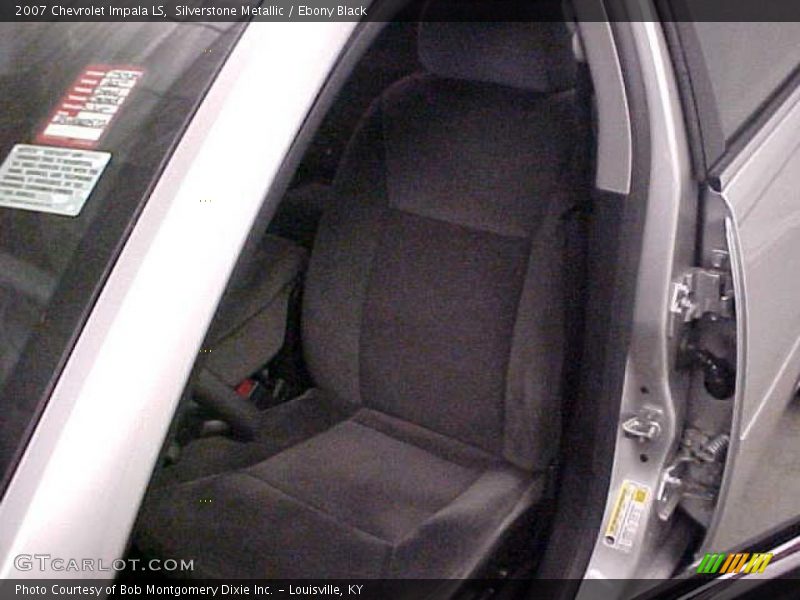 Silverstone Metallic / Ebony Black 2007 Chevrolet Impala LS