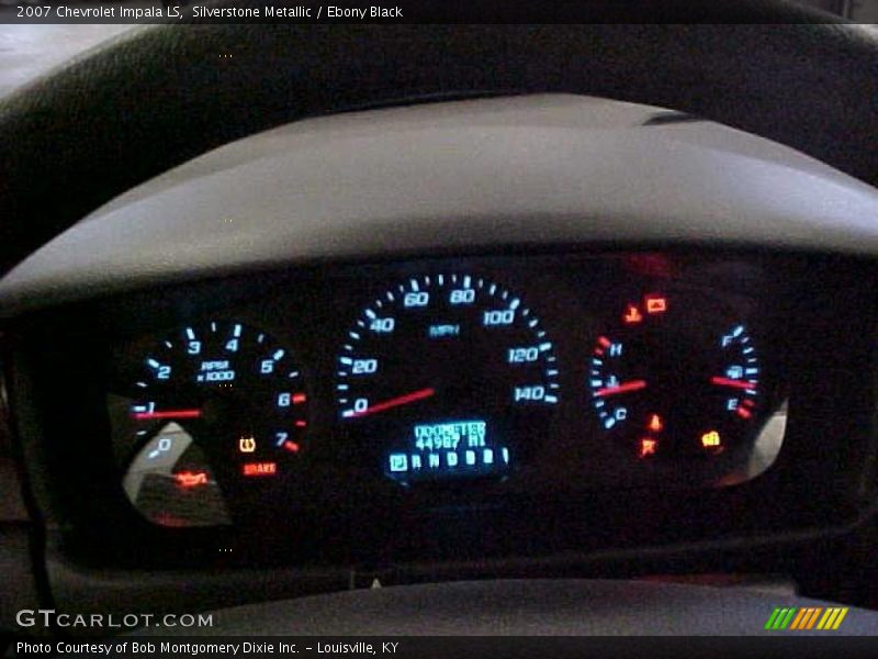 Silverstone Metallic / Ebony Black 2007 Chevrolet Impala LS