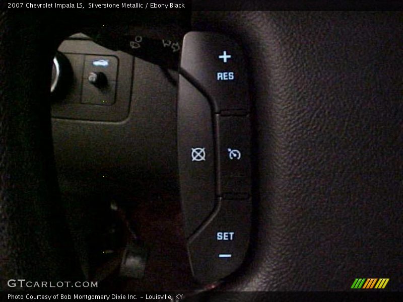 Silverstone Metallic / Ebony Black 2007 Chevrolet Impala LS