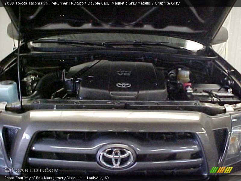 Magnetic Gray Metallic / Graphite Gray 2009 Toyota Tacoma V6 PreRunner TRD Sport Double Cab