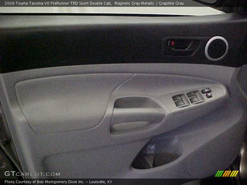 Magnetic Gray Metallic / Graphite Gray 2009 Toyota Tacoma V6 PreRunner TRD Sport Double Cab