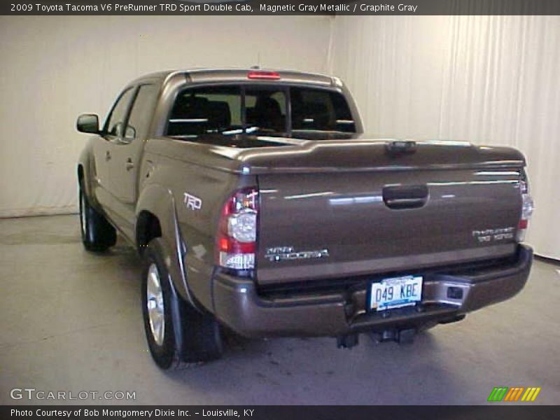 Magnetic Gray Metallic / Graphite Gray 2009 Toyota Tacoma V6 PreRunner TRD Sport Double Cab