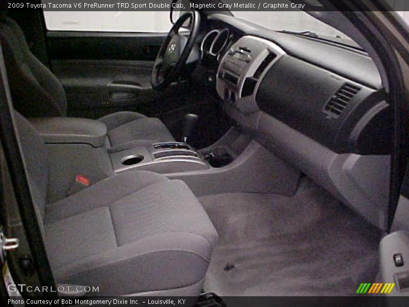 Magnetic Gray Metallic / Graphite Gray 2009 Toyota Tacoma V6 PreRunner TRD Sport Double Cab