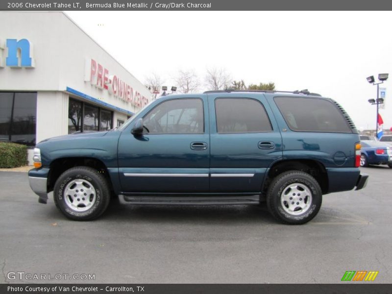 Bermuda Blue Metallic / Gray/Dark Charcoal 2006 Chevrolet Tahoe LT