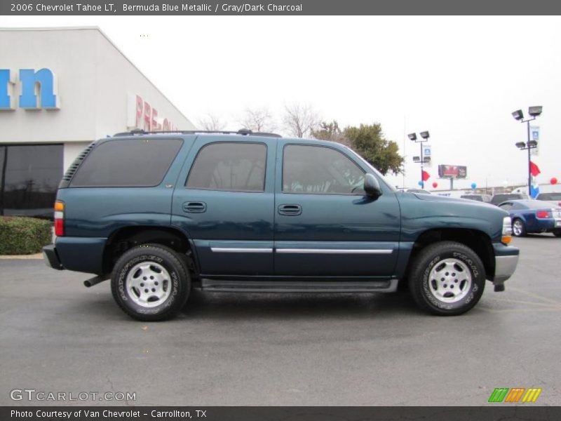 Bermuda Blue Metallic / Gray/Dark Charcoal 2006 Chevrolet Tahoe LT