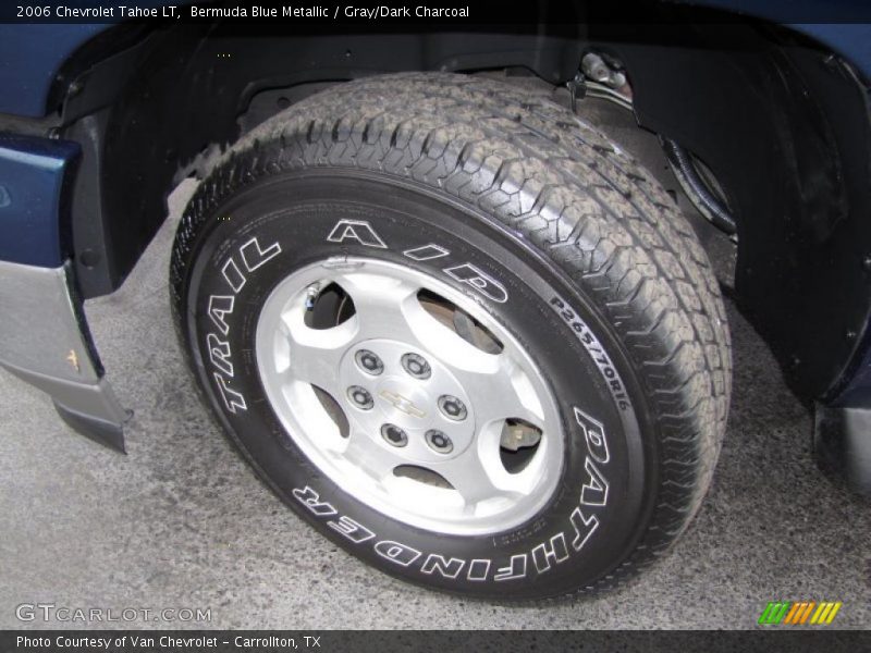 Bermuda Blue Metallic / Gray/Dark Charcoal 2006 Chevrolet Tahoe LT