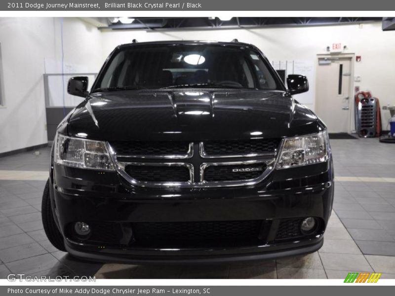 Brilliant Black Crystal Pearl / Black 2011 Dodge Journey Mainstreet
