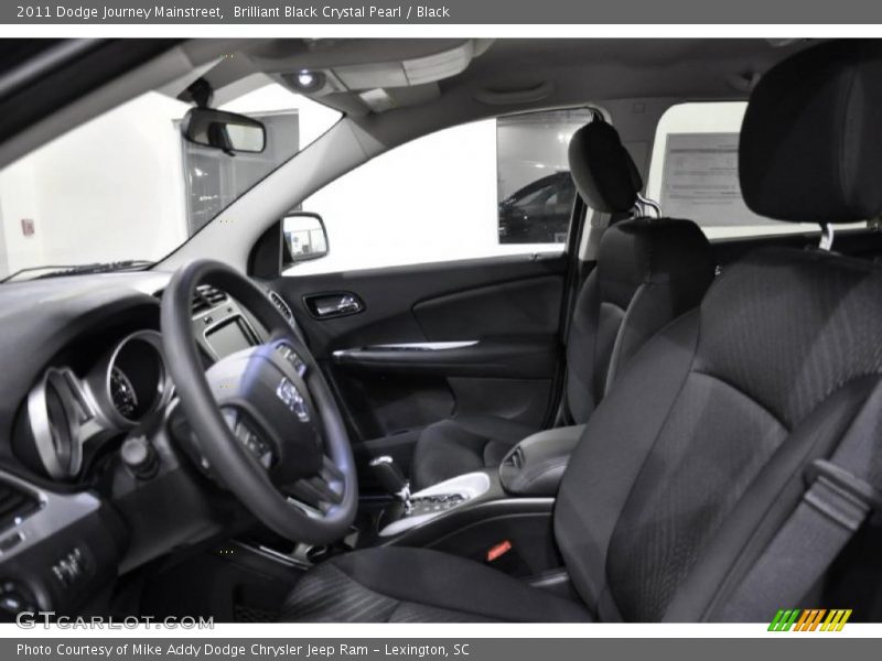 Brilliant Black Crystal Pearl / Black 2011 Dodge Journey Mainstreet