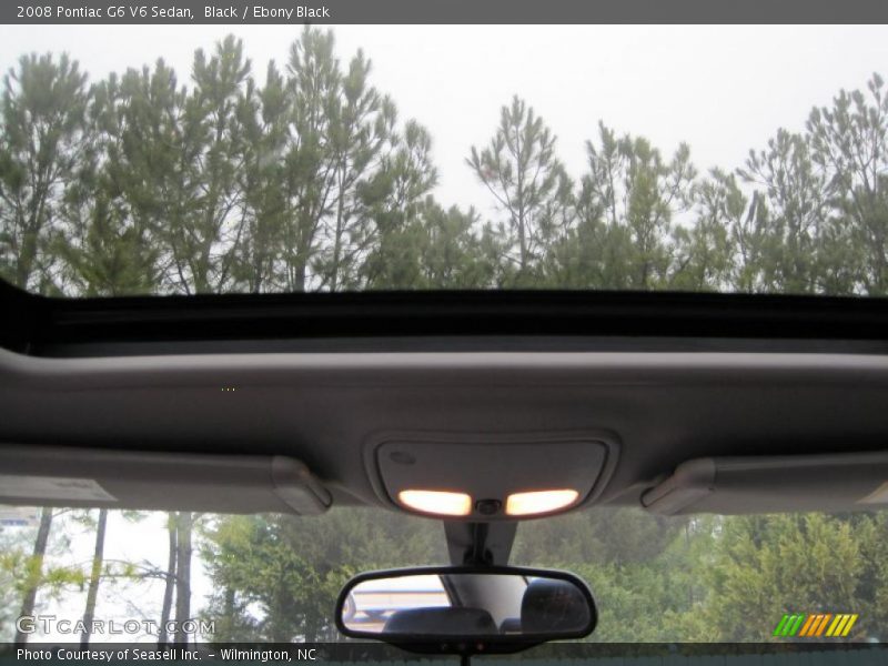 Black / Ebony Black 2008 Pontiac G6 V6 Sedan