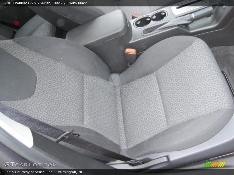 Black / Ebony Black 2008 Pontiac G6 V6 Sedan