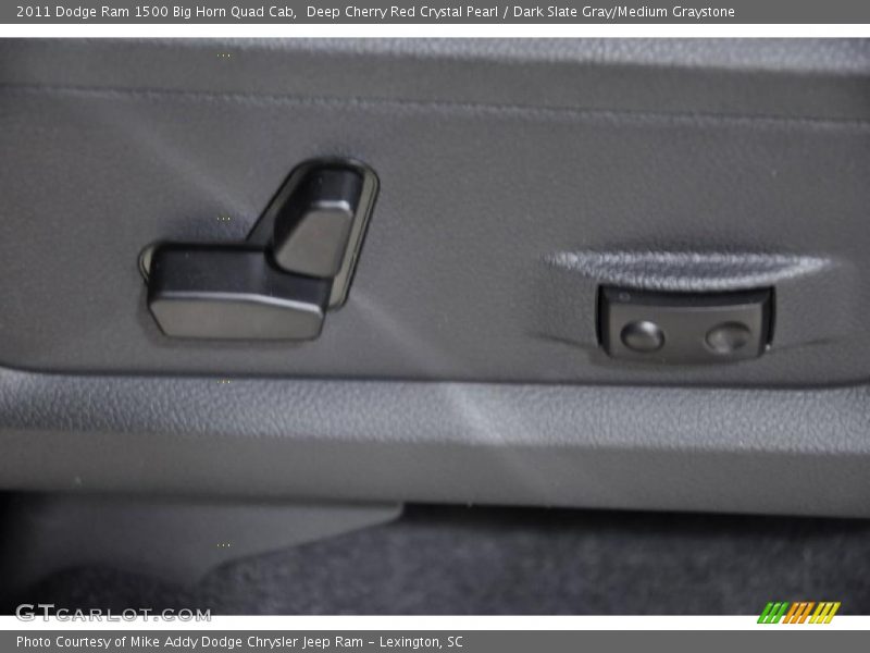 Deep Cherry Red Crystal Pearl / Dark Slate Gray/Medium Graystone 2011 Dodge Ram 1500 Big Horn Quad Cab