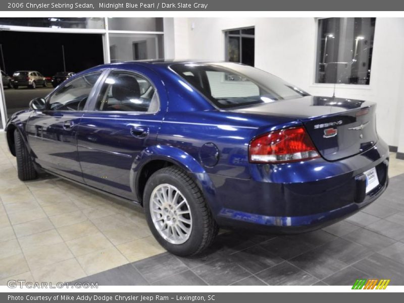 Midnight Blue Pearl / Dark Slate Gray 2006 Chrysler Sebring Sedan