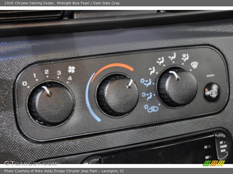 Midnight Blue Pearl / Dark Slate Gray 2006 Chrysler Sebring Sedan