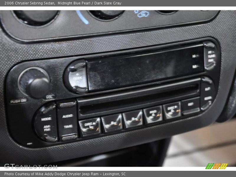 Midnight Blue Pearl / Dark Slate Gray 2006 Chrysler Sebring Sedan