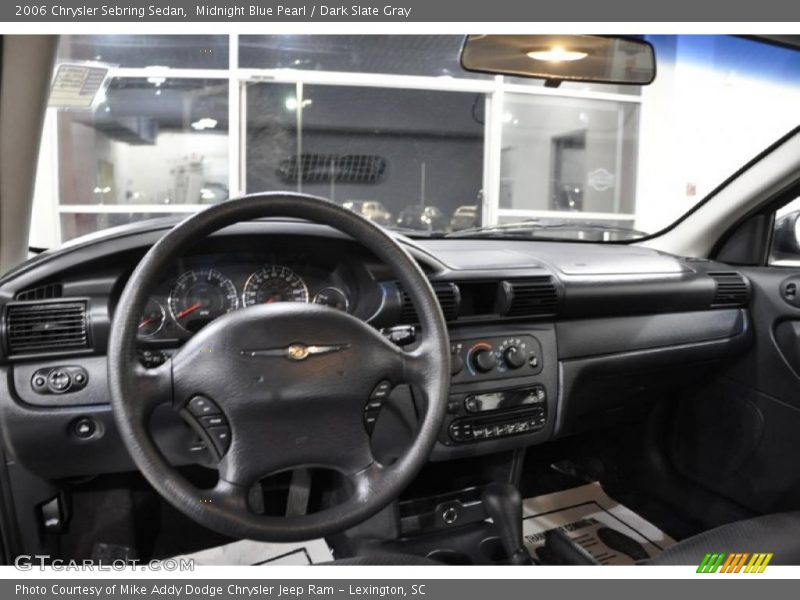 Midnight Blue Pearl / Dark Slate Gray 2006 Chrysler Sebring Sedan