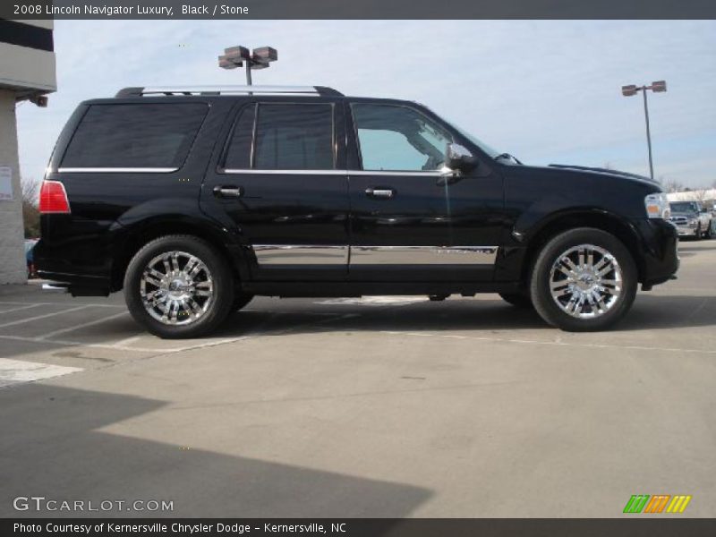 Black / Stone 2008 Lincoln Navigator Luxury