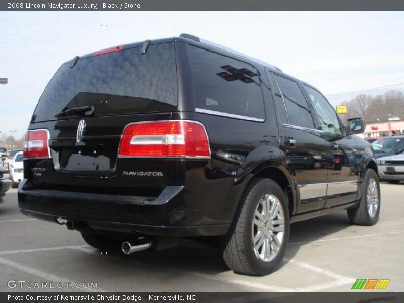 Black / Stone 2008 Lincoln Navigator Luxury