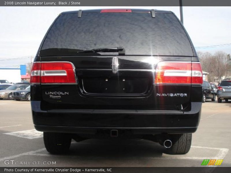 Black / Stone 2008 Lincoln Navigator Luxury