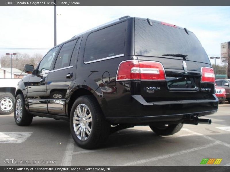 Black / Stone 2008 Lincoln Navigator Luxury