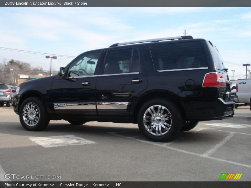 Black / Stone 2008 Lincoln Navigator Luxury